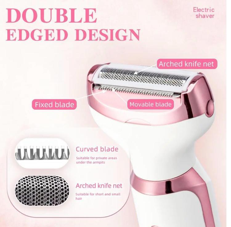 Ivory Glow - 4-in-1 Women's Electric Shaver