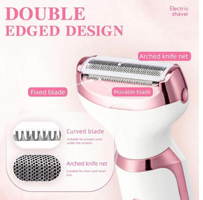 Ivory Glow - 4-in-1 Women's Electric Shaver
