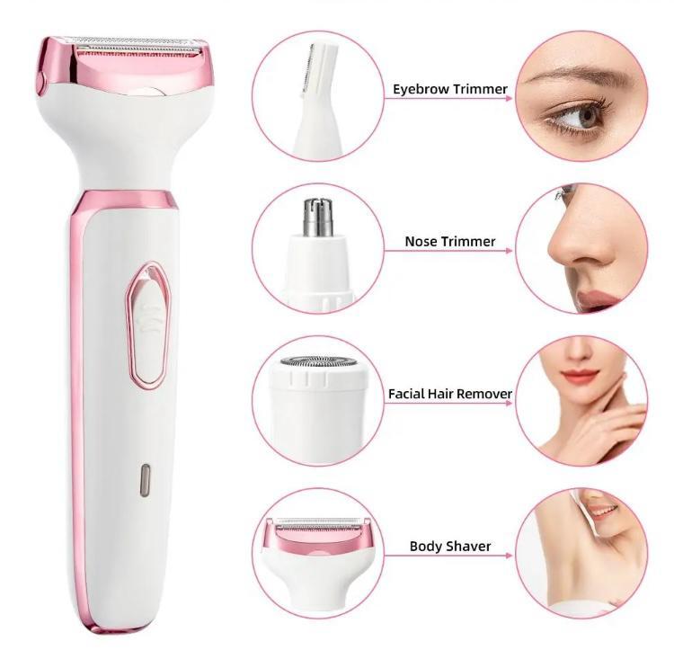 Ivory Glow - 4-in-1 Women's Electric Shaver