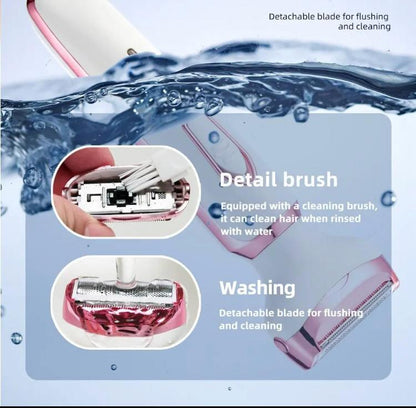 Ivory Glow - 4-in-1 Women's Electric Shaver
